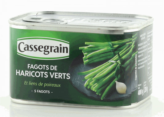 Cassegrain extrafeine grüne Bohnen mit Lauchband