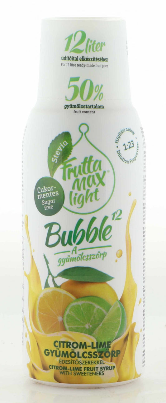 Frutta Max Light Bubble Zitronen- & Limetten Sirup