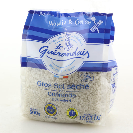 Les Salines de Guérande - Getrocknetes Meersalz für Mühlen 500g