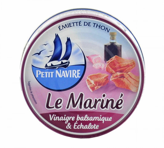 Petit Navire Thunfisch mariniert mit Balsamico und Schalotten 110g