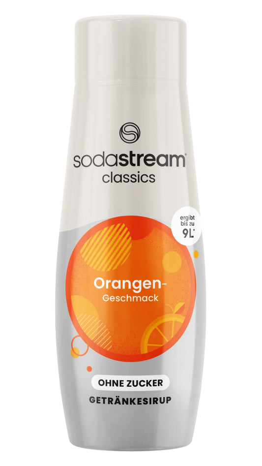 SodaStream Sirup Orangen Geschmack zuckerfrei