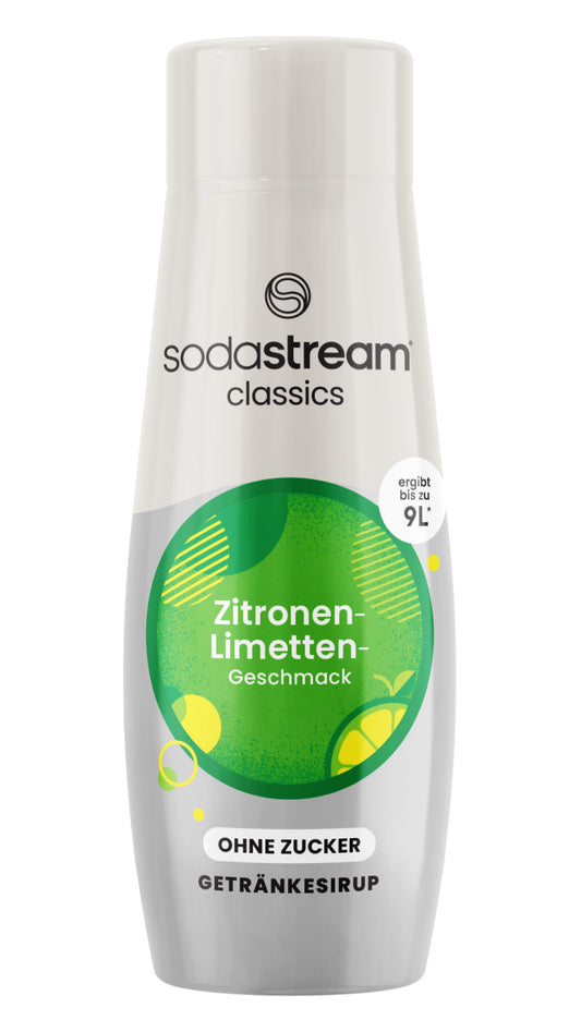 SodaStream Sirup Zitrone-Limette Geschmack zuckerfrei