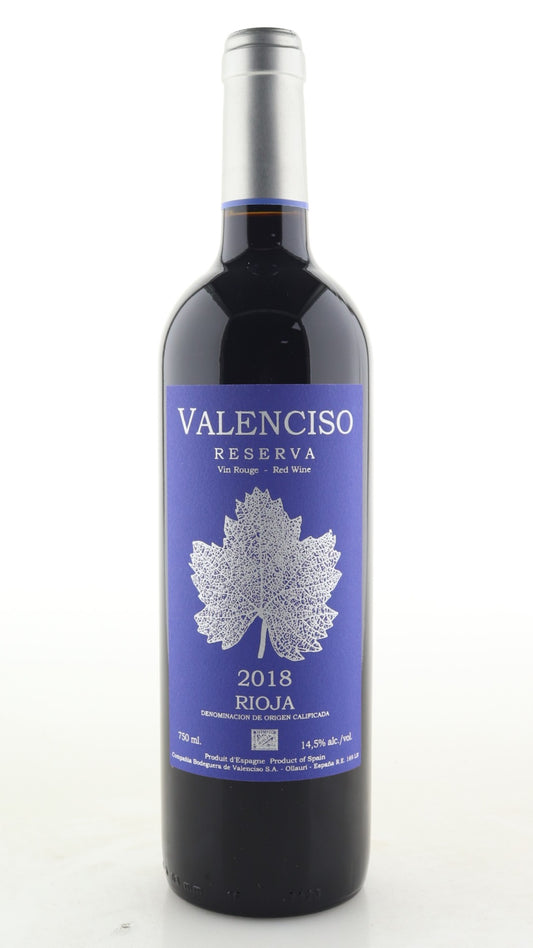 Valenciso Reserva Rioja 2018 0.75L