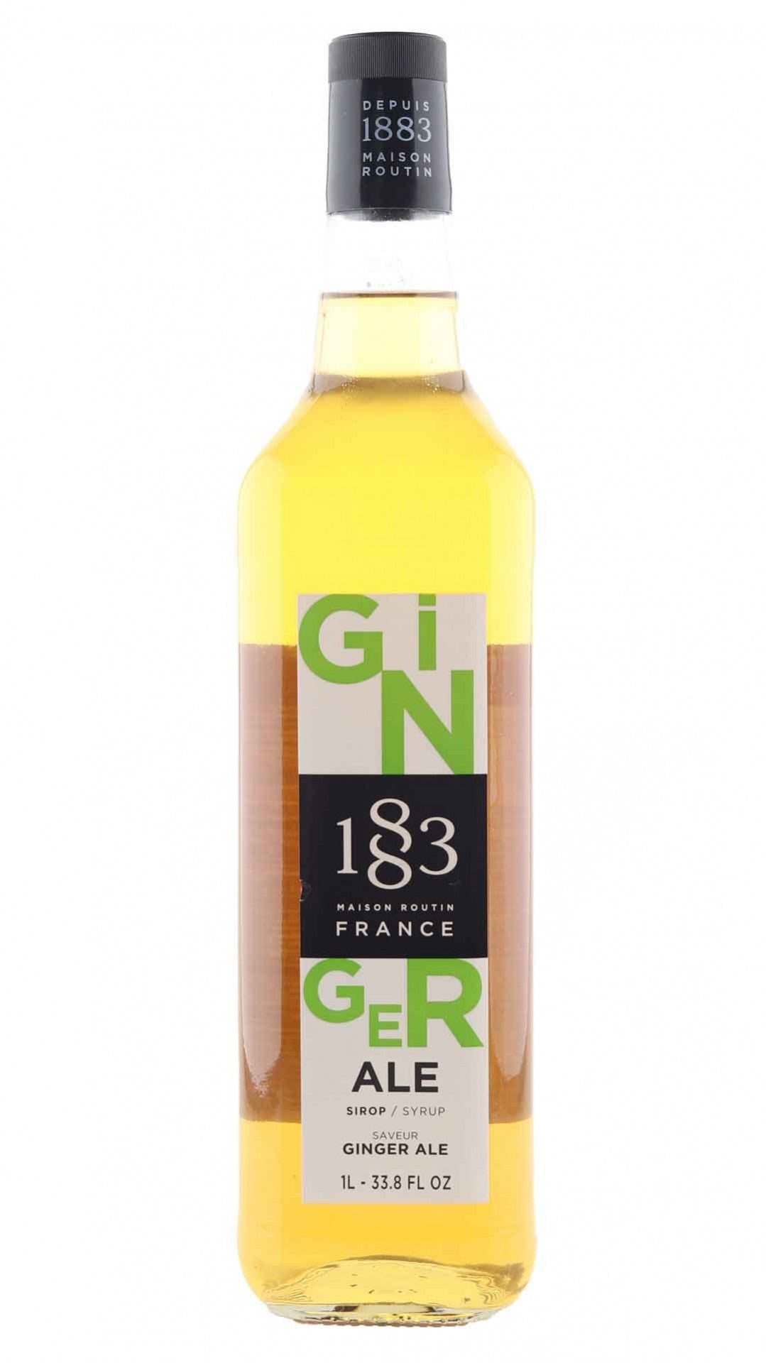 1883 Maison Routin Sirup Ginger Ale Geschmack