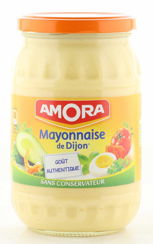 Amora Mayonnaise de Dijon 605g Glas