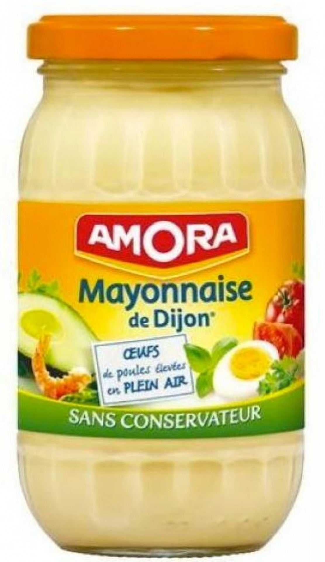 Amora Mayonnaise de Dijon 385g Glas