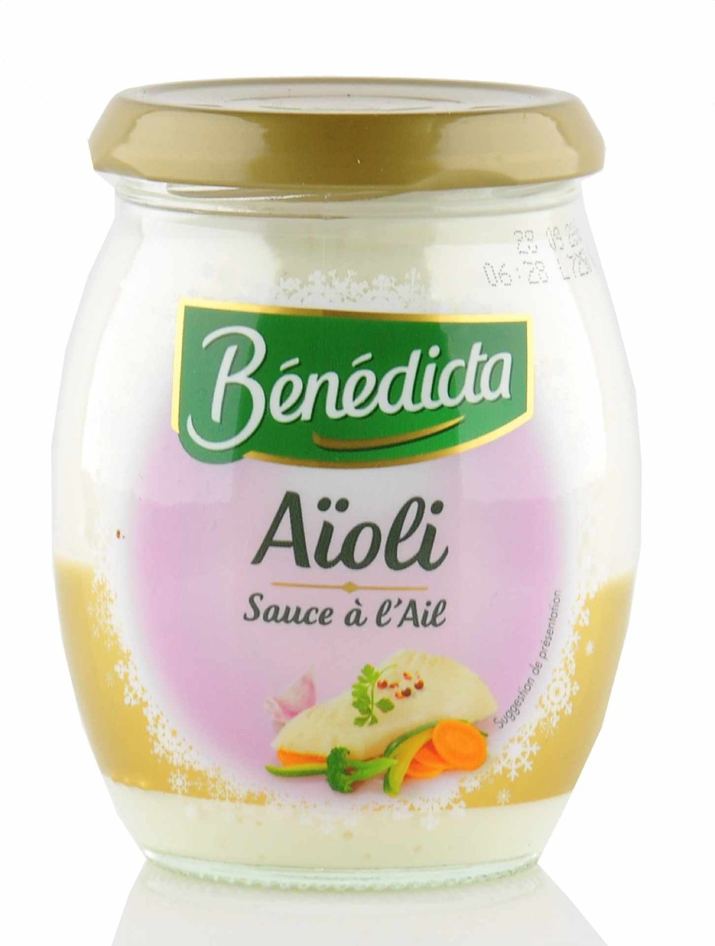Benedicta "Aioli" Knoblauch Sauce im 260g Glas