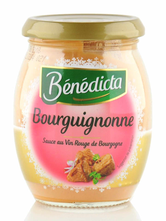Benedicta "Bourguignonne" Burgunder Sauce im 270g Glas