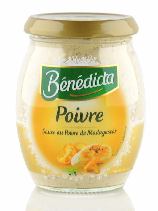 Benedicta "Poivre" Pfeffer Sauce im 260g Glas