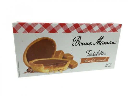 Bonne Maman Tartelettes Chocolat Caramel (kleine Törtchen mit Karamell) 135g