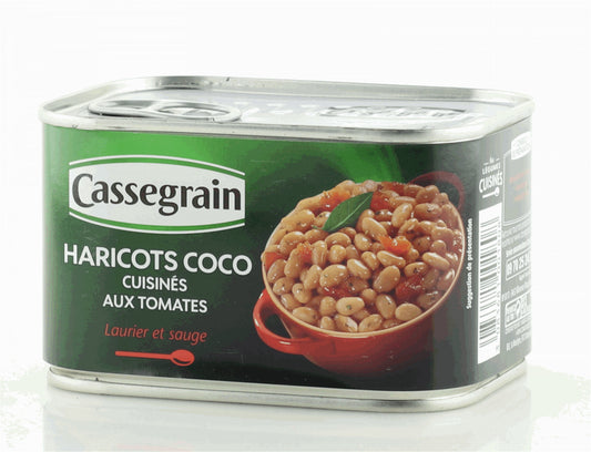 Cassegrain Kokosnussbohnen gekocht mit Tomaten