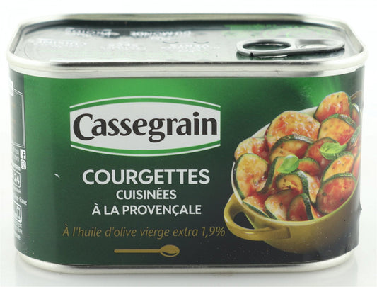 Cassegrain Zucchini nach provenzalischer Art in Olivenöl