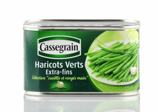 Cassegrain grüne Bohnen extra fein 400g / Atg. 220g