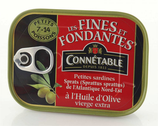 Connetable Sardinen die feinen und schmelzenden in Olivenöl