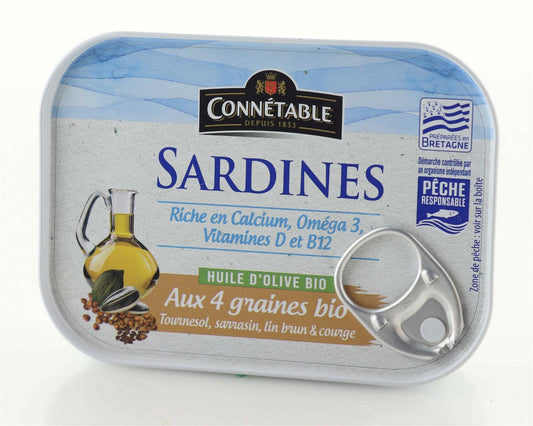 Connetable Sardinen in extra nativem Olivenöl extra vergine