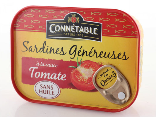 Connetable Sardinen mit Tomaten 140g