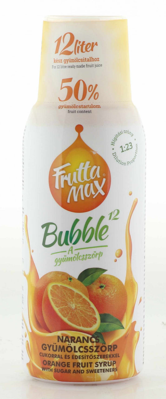 Frutta Max Bubble Orangen Sirup