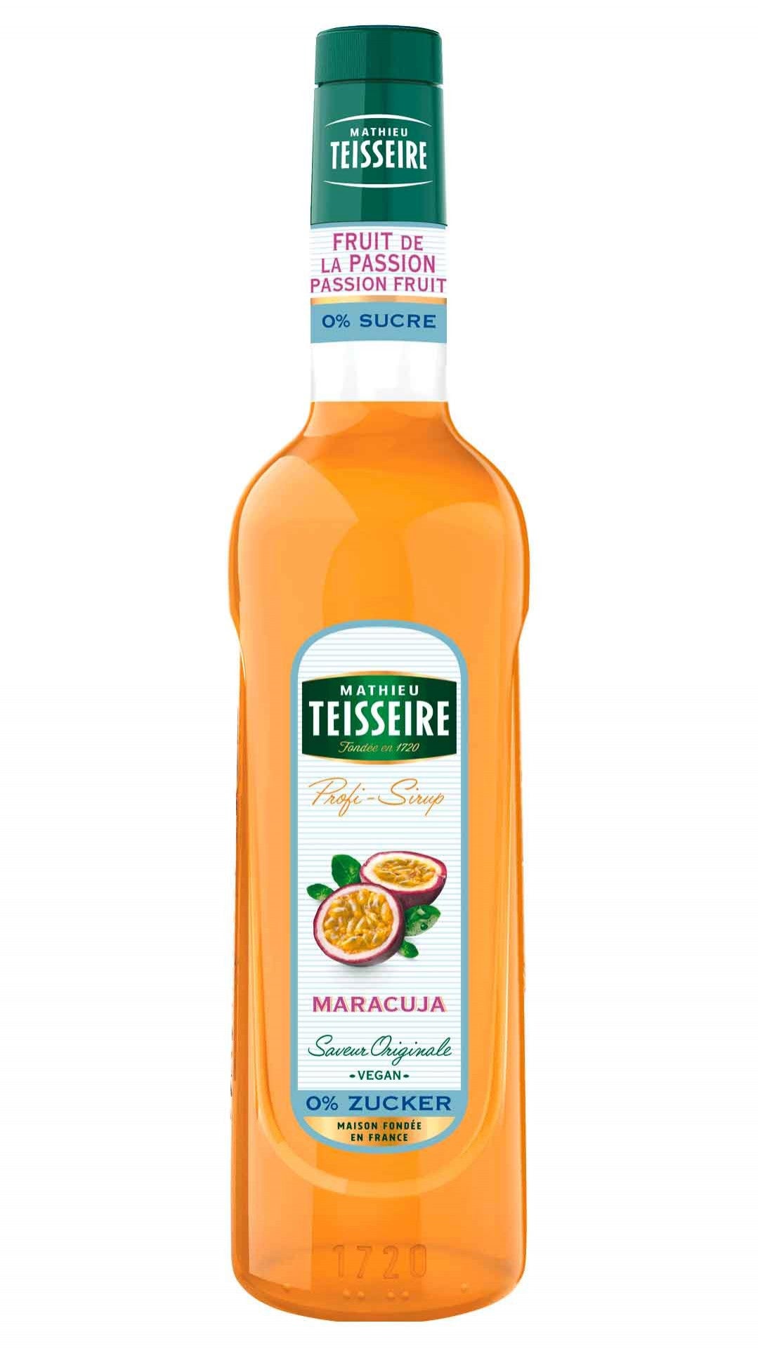 Mathieu Teisseire Bar Sirup Maracuja 0% Zucker 0,7L