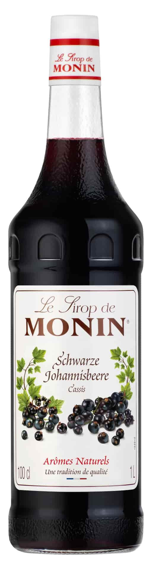 Monin Sirup Cassis - schwarze Johannisbeere 1L