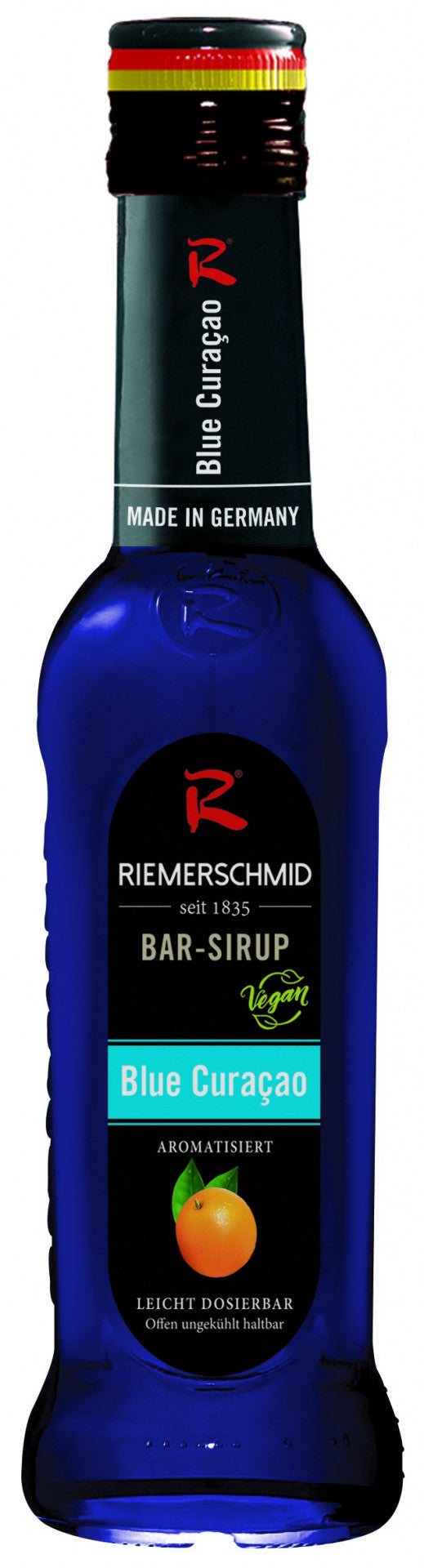 Riemerschmid Bar-Sirup Blue Curacao Geschmack 0,25L