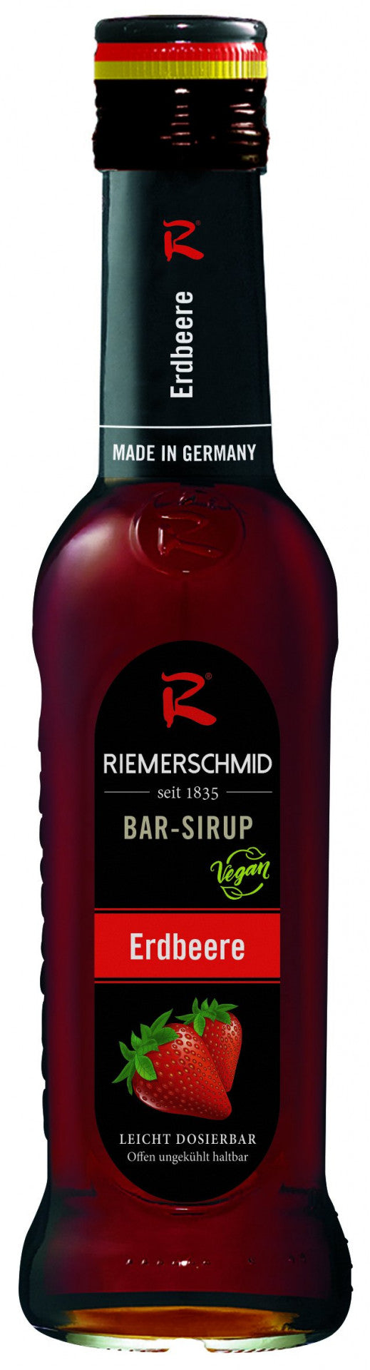 Riemerschmid Bar-Sirup Erdbeer Geschmack 0,25L