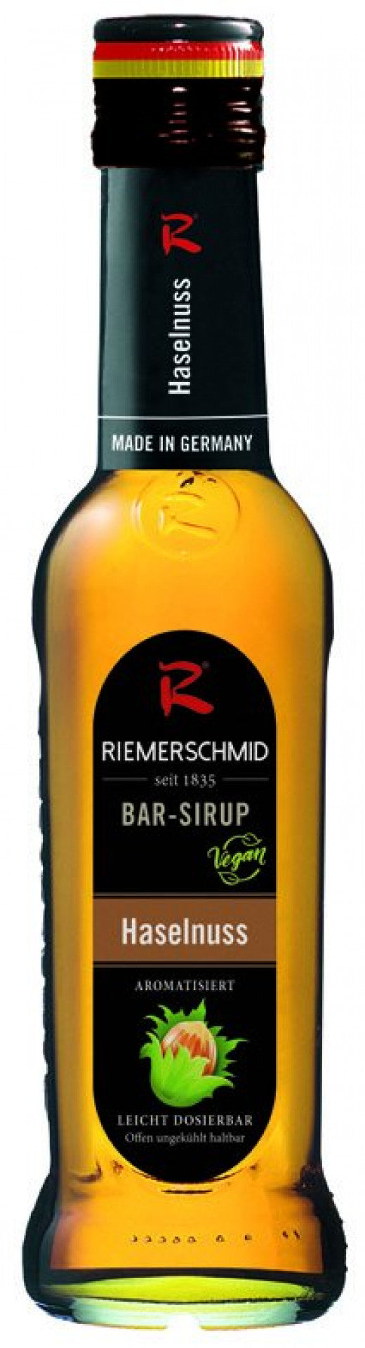Riemerschmid Bar-Sirup Haselnuss Geschmack 0,25L