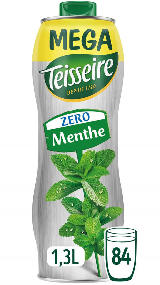 Teisseire Zero Mega Sirup Minze 1,3L